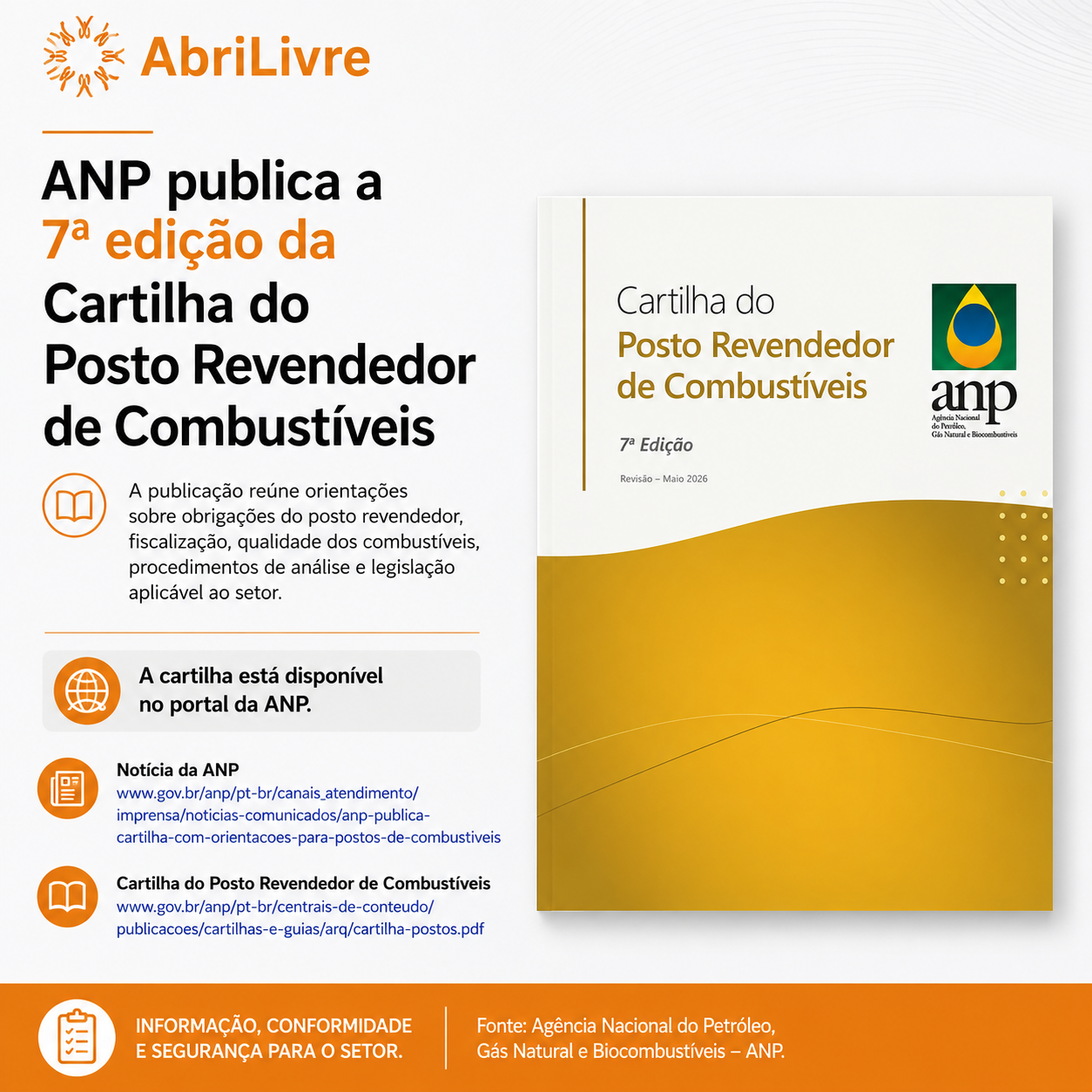 7ª edição da cartilha ANP